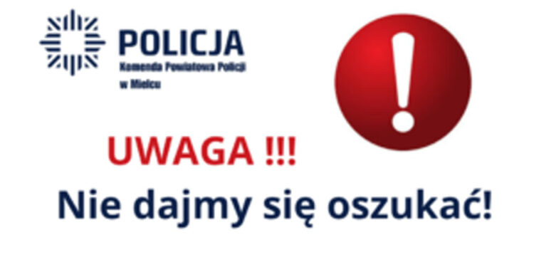 Mielec: Wzmożona działalność oszustó w regionie