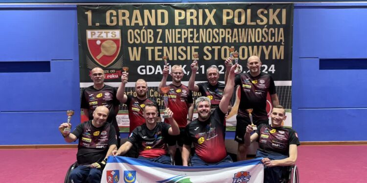 Tarnobrzeg: 8 medali z Gdańska przywożą tenisiści stołowi IKS JEZIORO Tarnobrzeg!