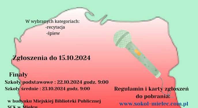 Mielec: Przed nami XIV edycja konkursu „Barwy mojej Ojczyzny”