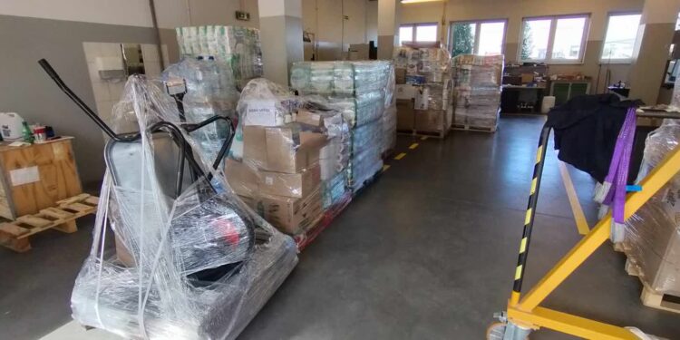 Mielec:  Trwa akcja pomocy dla powodzian