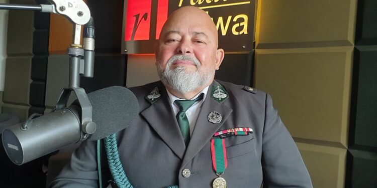 Andrzej Wartoń, łowczy Nadwiślańskiego Towarzystwa Łowieckiego w Tarnobrzegu