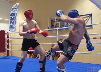 Nowa Dęba. Służby mundurowe rywalizowały w kicboxingu