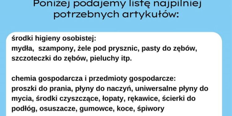 Tarnobrzeg: Miasto solidarne z powodzianami