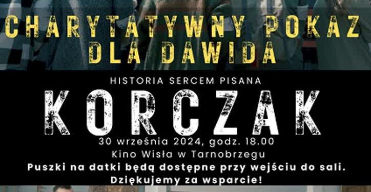 Tarnobrzeg: Charytatywny pokaz filmu o wybitnym pedagogu. Dla Dawida