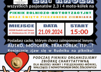 Rudnik nad Sanem: Już w tę sobotę Moto-Ziemniak i akcja charytatywana dla Moniki