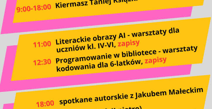 Stalowa Wola: Noc Bibliotek z atrakcjami