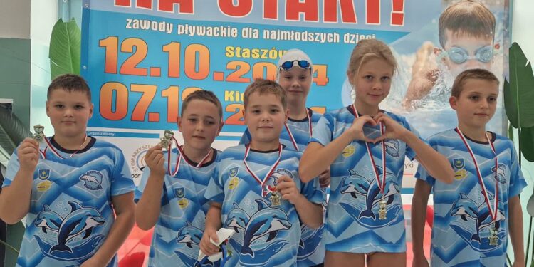 Tarnobrzeg: Osiem medali dla UKS Delfin