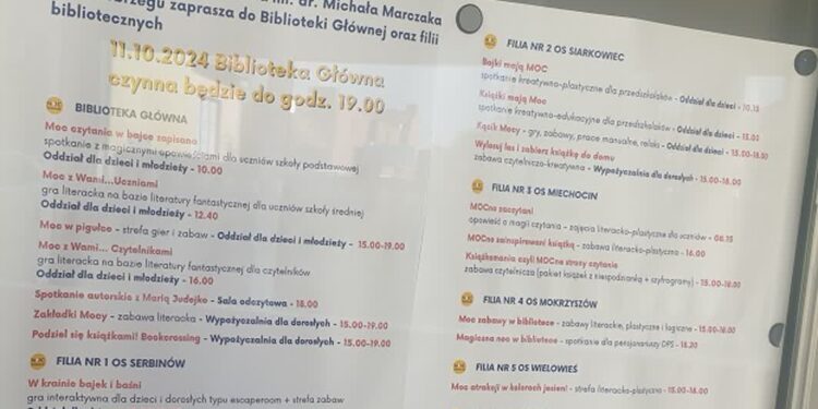 Tarnobrzeg: Ciekawe spotkania, gry, zabawy, wiele niespodzianek. Noc Bibliotek
