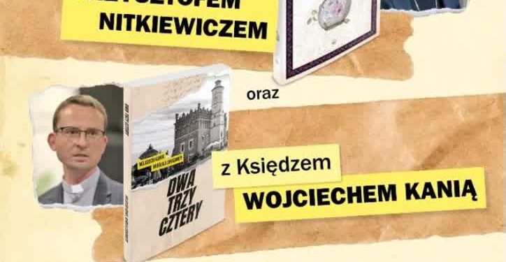 Sandomierz: Spotkanie autorskie z biskupem Krzysztofem Nitkiewiczem i ks. Wojciechem Kanią