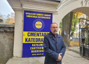 Sandomierz: Rozmowa z Januszem Sobolewskim – prezesem Społecznego Komitetu Odnowy Cmentarza Katedralnego