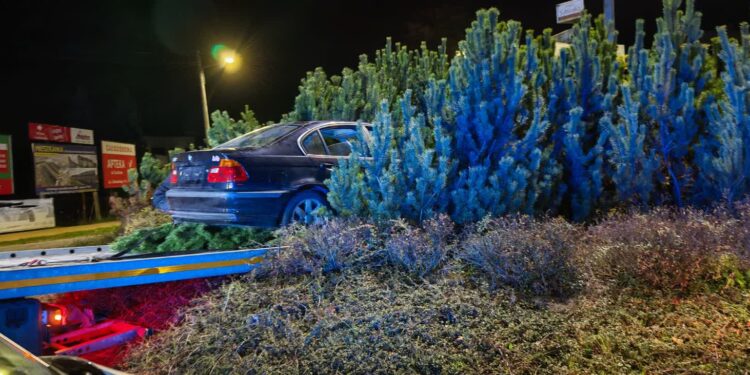 Sandomierz: Nietrzeźwy 25-latek zaparkował na rondzie