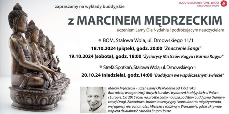 Stalowa Wola: W niedzielę w Strefie Spotkań otwarty wykład o buddyzmie