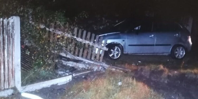 Lipa: Pijany kierowca dachował seatem