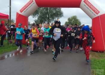 Grębów. Pobiegli dla Tomusia