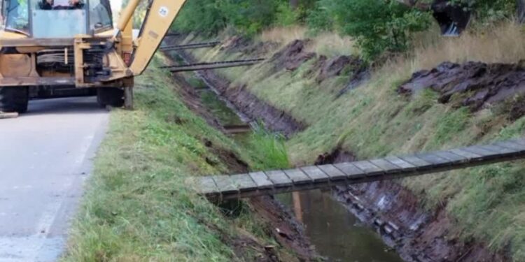 Mielec: Zakończono oczyszczanie kanałów w Złotnikach i Trześni