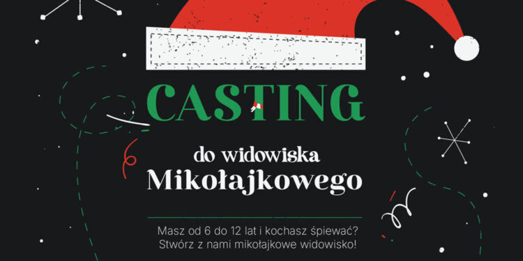 Stalowa Wola: W sobotę casting  dla dzieci do widowiska Tajemnica św. Mikołaja