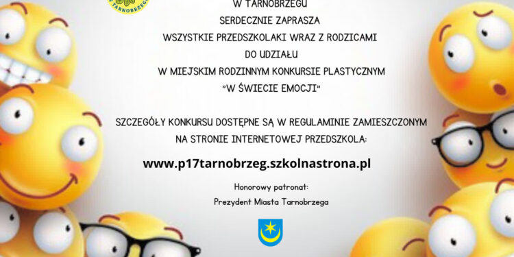 Tarnobrzeg: Konkurs dla przedszkolaków ” W świecie emocji”