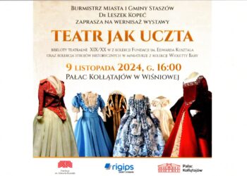 Staszów: Wystawa „Teatr jak uczta”