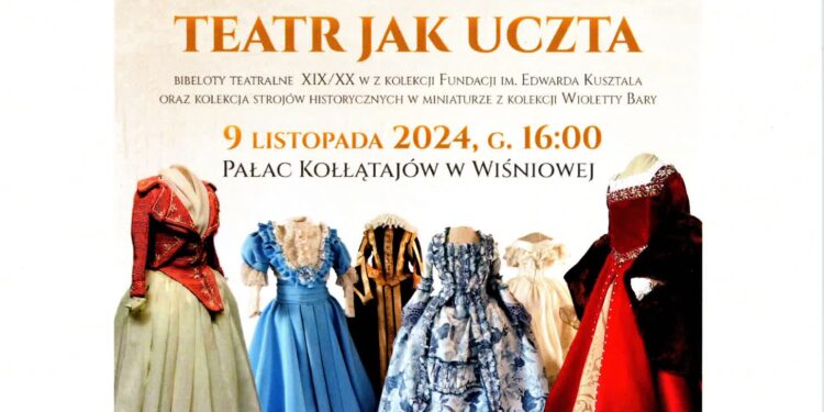 Staszów: Wystawa „Teatr jak uczta”