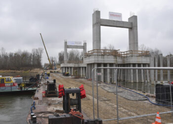 Stalowa Wola: Wmurowano kamień węgielny pod budowany 3 most na Sanie