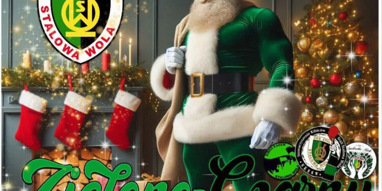 Stalowa Wola: Zielono-czarny Mikołaj już w akcji