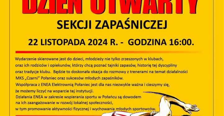 Połaniec: Dzień otwarty sekcji zapaśniczej