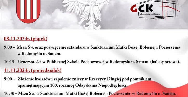 Radomyśl nad Sanem: Obchody Święta Niepodległości w różnych częściach gminy