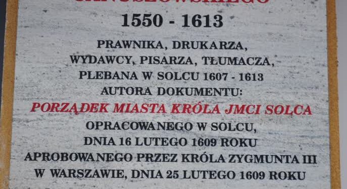 Solec nad Wisłą: „Gdy gaśnie pamięć ludzka, dalej mówią kamienie…”