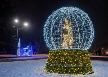 Przecław:  Świąteczne iluminacje