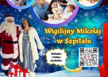 Paczki świąteczne dla dzieci w szpitalu w Tarnobrzegu