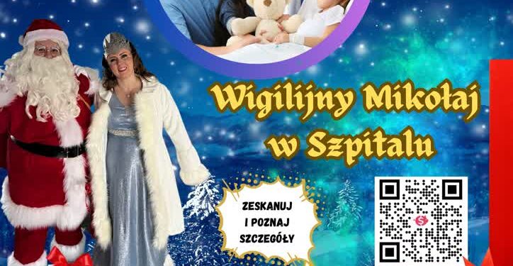 Paczki świąteczne dla dzieci w szpitalu w Tarnobrzegu