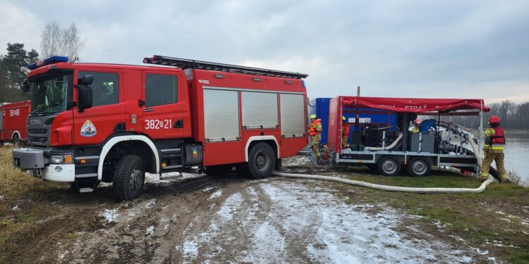 Tarnobrzeg, Gorzyce. Służby ćwiczyły na wypadek powodzi