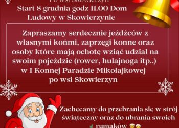 Skowierzyn: Konna Parada Mikołajowa