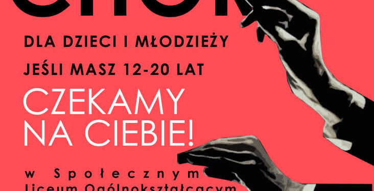 Miejski chór dzieci i młodzieży w Tarnobrzegu podczas próby