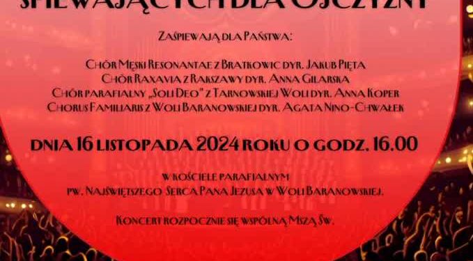 Wola Baranowska: Polskie pieśni w polskich sercach