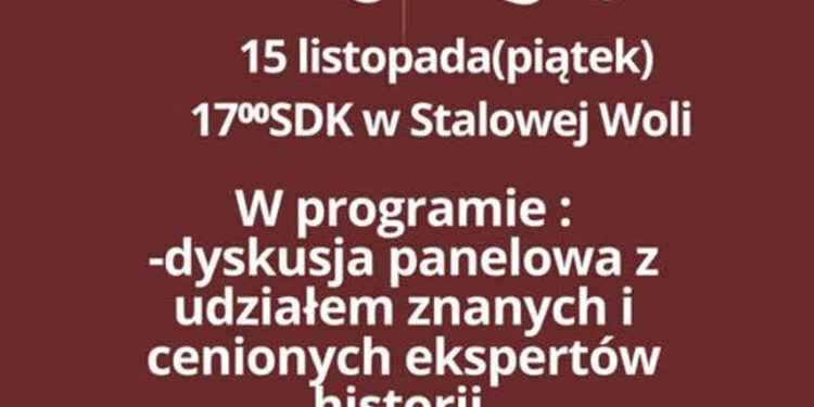 Stalowa Wola: O wolności, bezpieczeństwie i patriotyzmie na piątkowym spotkaniu w SDK