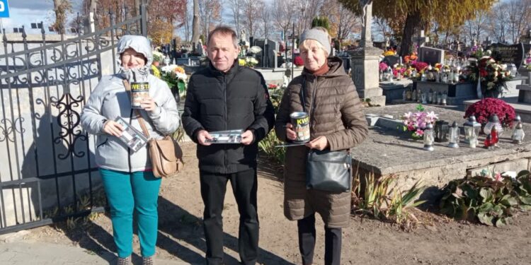 Klimnontów. Rekordowa kwesta na cmentarz w Goźlicach