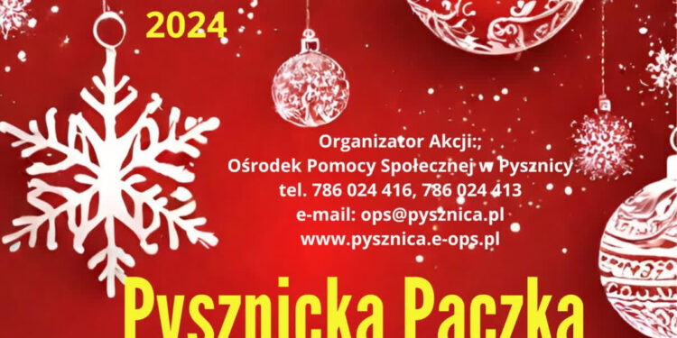 Pysznica: Przygotuj Pysznicką Paczkę ŻYCZLIWE ŚWIĘTA