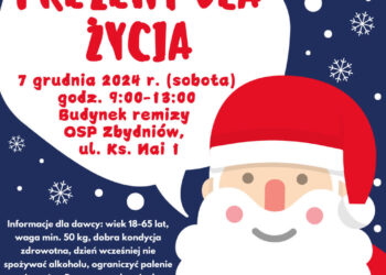 Zbydniów: W tę sobotę kolejna akcja zbiórki krwi