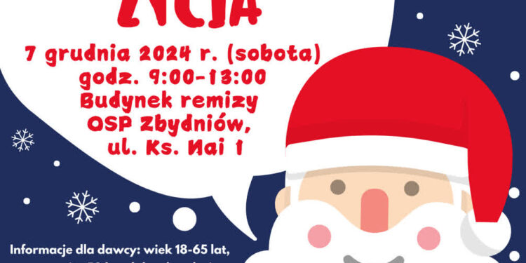 Zbydniów: W tę sobotę kolejna akcja zbiórki krwi