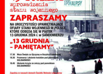 Sandomierz: Obchody rocznicy stanu wojennego