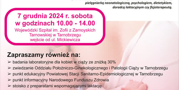 Tarnobrzeg: Przyszli rodzice i swieżo upieczone mamy. Ten dzień jest dla Was!