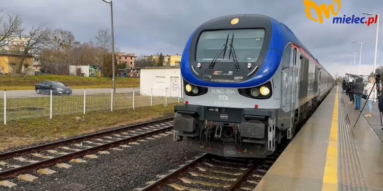 Mielec: Historyczna chwila dla mieleckiej kolei…..