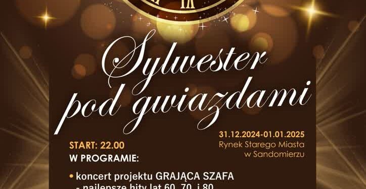 Sandomierz: Sylwester pod gwiazdami