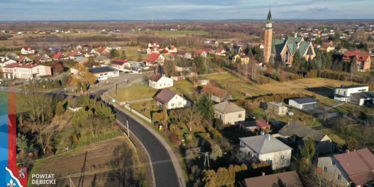 Dębica: Finał prac drogowych  na odcinku Pustków – Wola Ociecka