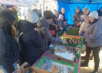 Tarnobrzeg: Upiekli sześć tysięcy bułeczek. Stoiska były oblegane