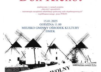Osiek:  Prapremiera spektaklu Don Kichot