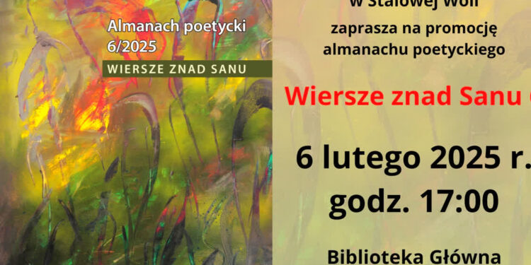 Stalowa Wola: Czas na wiersze z nad Sanu – to kolejna odsłona almanachu