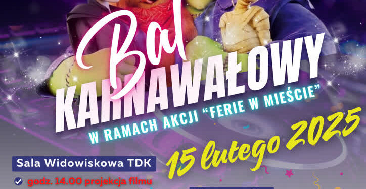 Tarnobrzeg: TDK organizuje bal karnawałowy