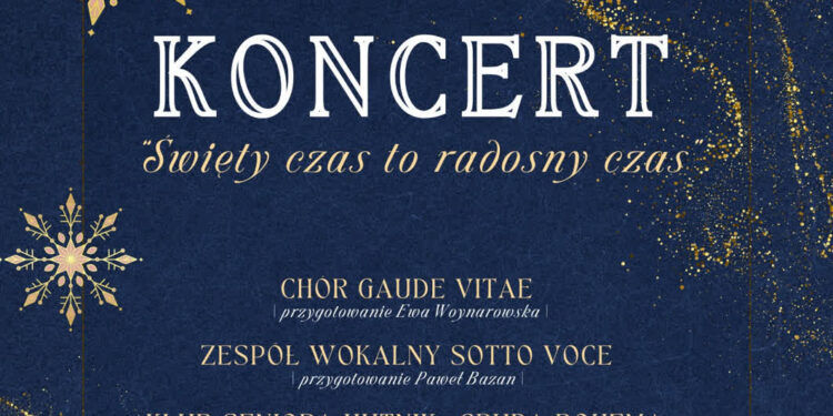 Stalowa Wola: W ten czwartek w CAS koncert kolęd i pastorałek
